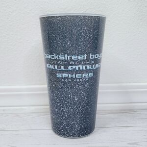 Backstreet Boys Sphere New Years Glitter Cup Into The Millennium
